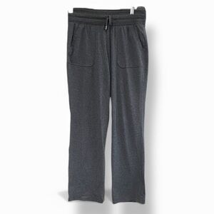 Tek Gear Gray Drawstring Essential Straight Leg Relaxed Fit Lounge Pants Workout